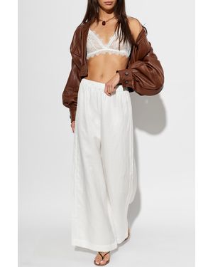 Anine Bing 'Roslyn' Pants - White