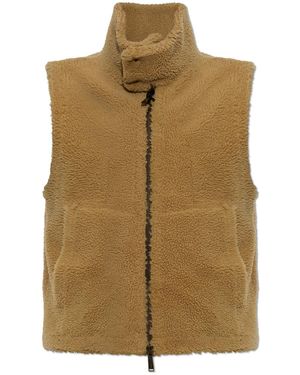 DSquared² Fur Vest - Natural