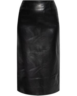Givenchy Leather Skirt - Black