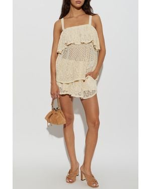 Zimmermann Crochet Camisole Top - Natural