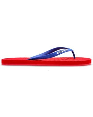 DSquared² Slides With Logo - Multicolour