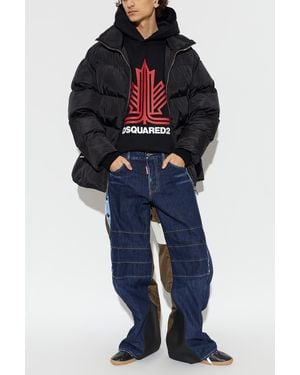 DSquared² Cotton Hoodie - Blue