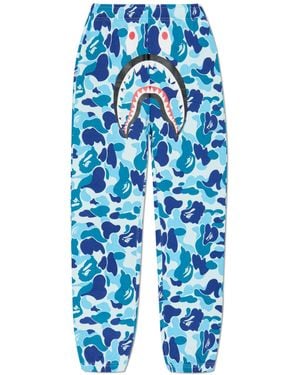 A Bathing Ape Joggers - Blue