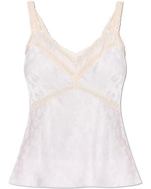 LoveShackFancy Top 'Lirena' - Pink