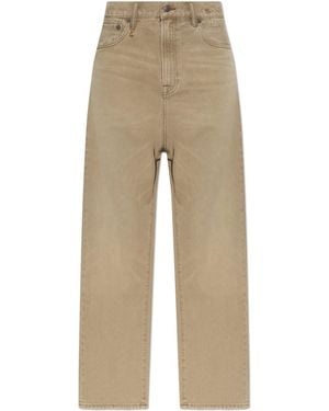 R13 Jeans With 'Vintage' Effect - Natural