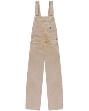 Carhartt Denim Overalls - White