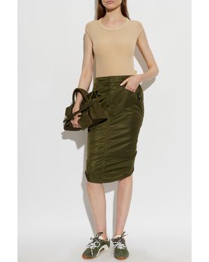 DSquared² Skirt With Slit - Green