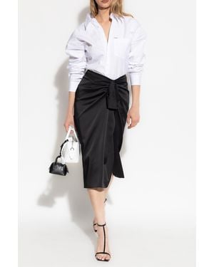 Stella McCartney Skirt With Tie - Black
