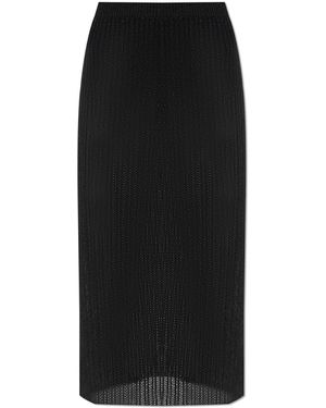 Maison Margiela Transparent Skirt - Black
