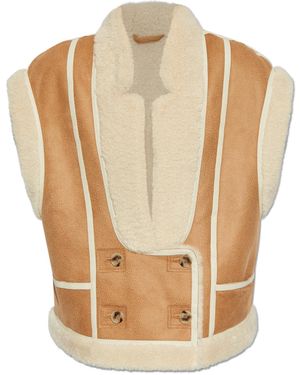 Munthe Reversible Vest 'Fikaly' - White