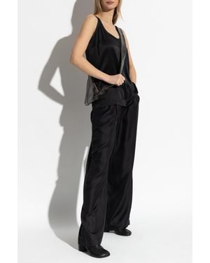 Lisa Yang Sleeveless Silk Top - Black