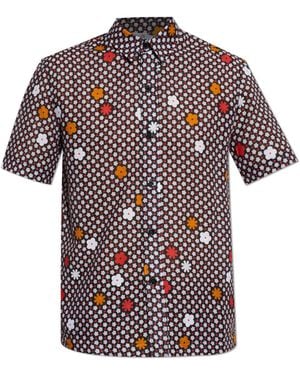MM6 by Maison Margiela Shirt From The 'Beachwear' Line - Red
