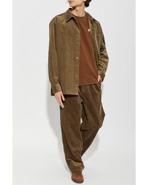 A.P.C. "Ricky" Corduroy Pants - Green