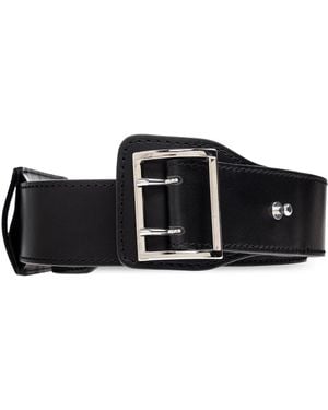 Vetements Leather Belt - Black