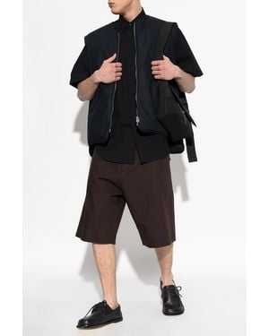 Jil Sander Down Vest - Black