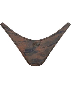 DIESEL Bottom Of The 'Bunchy' Swimsuit - Brown