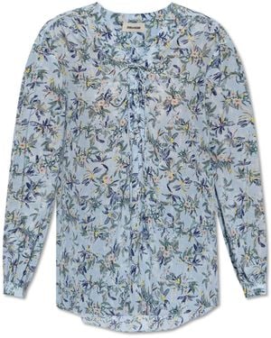 Zadig & Voltaire Top 'Tamela' - Blue