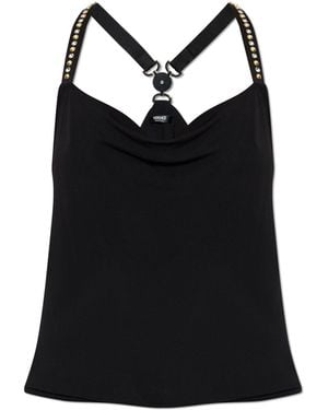 Versace Sequin Top - Black