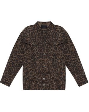 AllSaints Denim Jacket 'Willow' - Brown