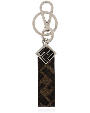 Fendi Keychain - White