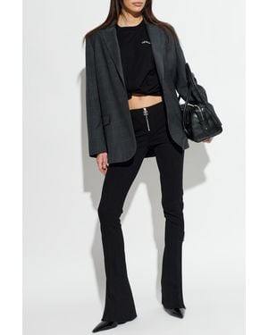 Off-White c/o Virgil Abloh Flared Pants - Black