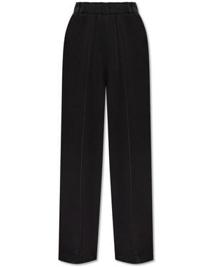 Jil Sander Pleated Trousers - Black