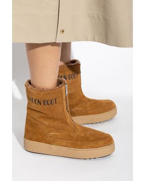 Moon Boot Snow Boots 'Mb Ltrack Lara' - Natural