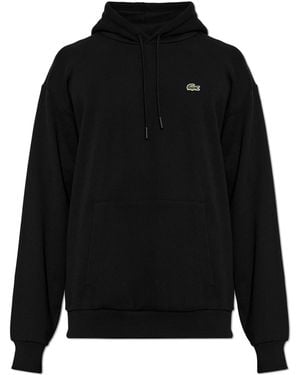 Lacoste Hooded Sweatshirt - Black