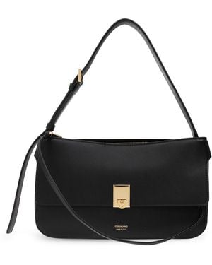 Ferragamo 'Cara Small' Shoulder Bag - Black