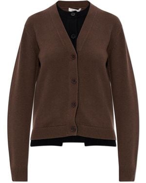 JW Anderson Wool Cardigan - Brown