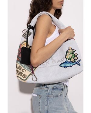 Marc Jacobs Bag With Patches - Gray