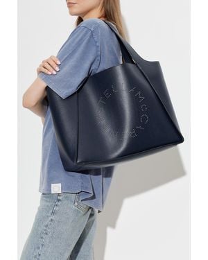 Stella McCartney Bag With Logo - Blue