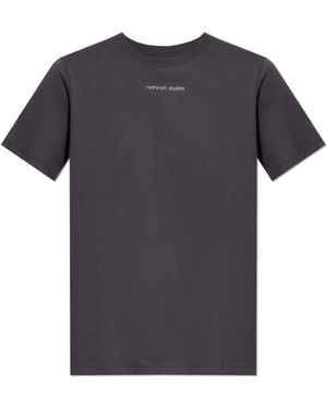 Rethinkit Studios T-Shirt With Logo - Black