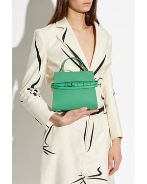 Moschino Handbag With Logo - Green