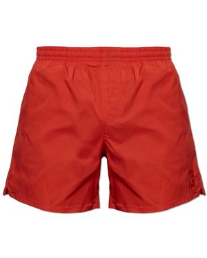 Balmain Swim Shorts - Red