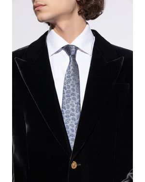 Etro Silk Tie - Black