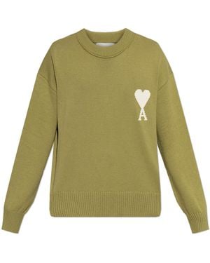 Ami Paris "Oversize" Jumper - Green