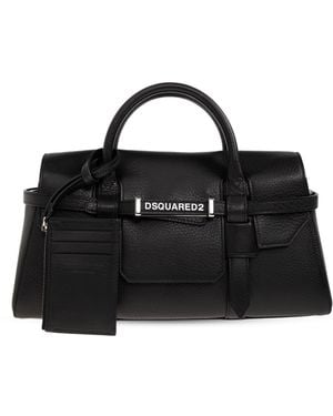 DSquared² Suede Handbag - Black