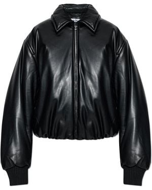 Acne Studios Faux Leather Jacket - Black