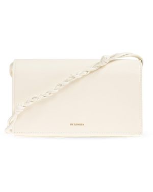 Jil Sander "Tangle" Bag On A Strap - Natural