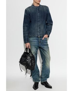 DIESEL Denim Jacket 'D-Glory-Fsj' - Blue