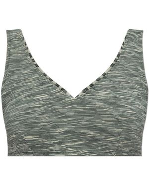 The Upside 'Revesible' Bra - Grey
