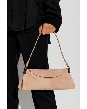 Balmain Suede Bag '64-83 Small' - Black