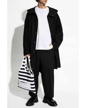 Jil Sander 'Parka' Type Jacket - Black