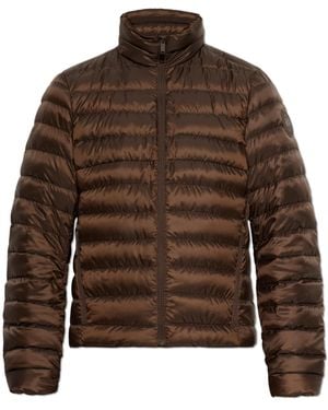Canada Goose Down Jacket With Stand-Up Collar - Brown
