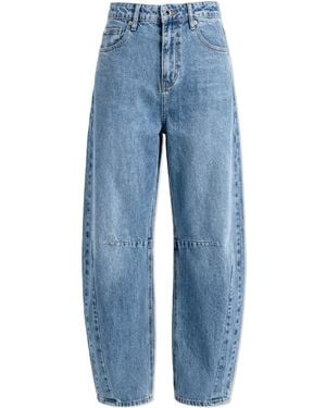 Self-Portrait High-Waisted Jeans - Blue