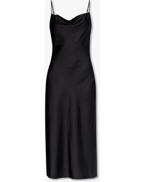 AllSaints 'Hadley' Satin Strap Dress - Black
