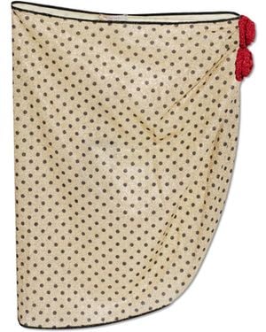 Oséree Pareu With Lurex Thread - White