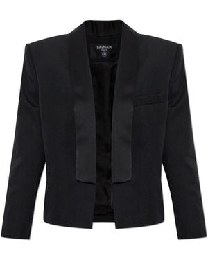 Balmain Wool Blazer - Black
