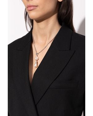 Givenchy Pearl Necklace - Black